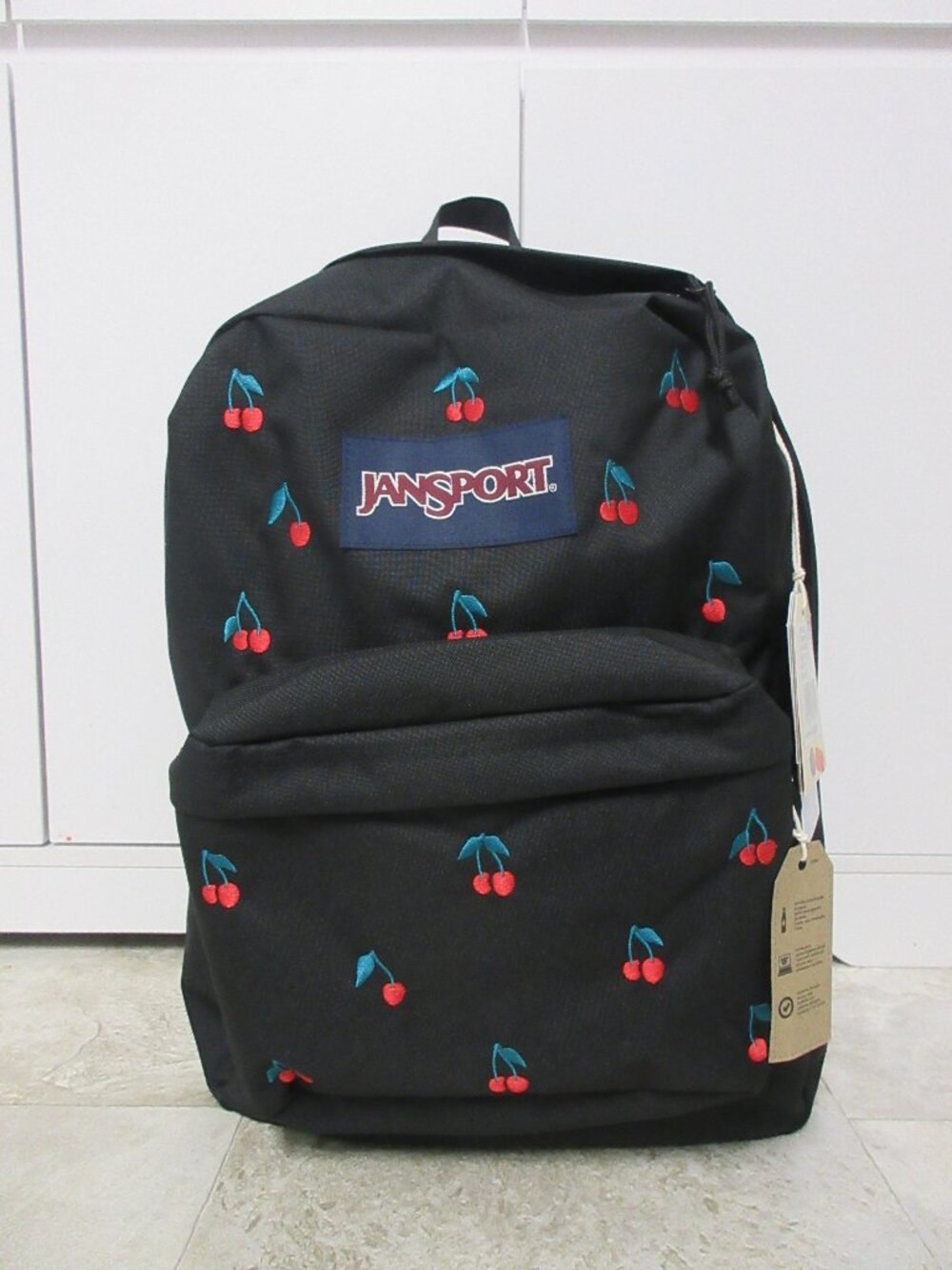 JanSport Superbreak FX Plus Backpack Surrealsensations Black NWT